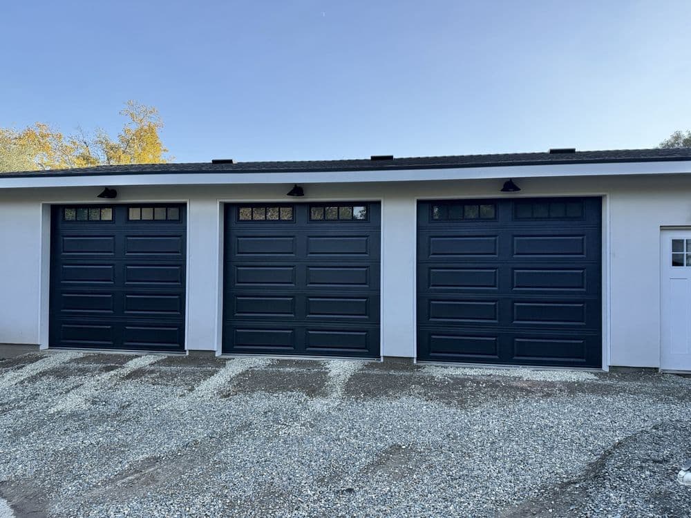 3 Custom CHI Steel-Back Doors - after