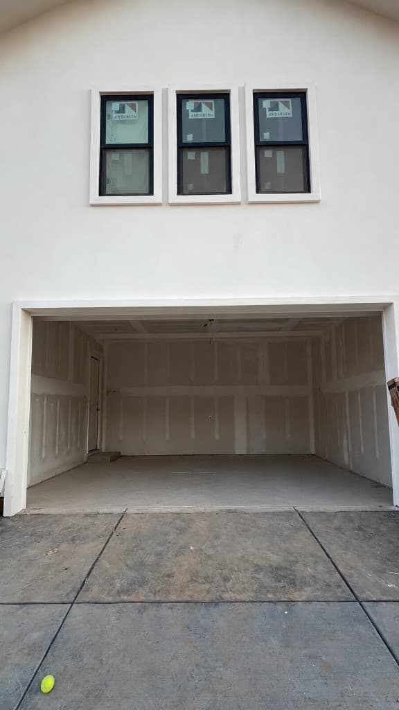 Custom Wayne Dalton Door & LiftMaster Opener - before