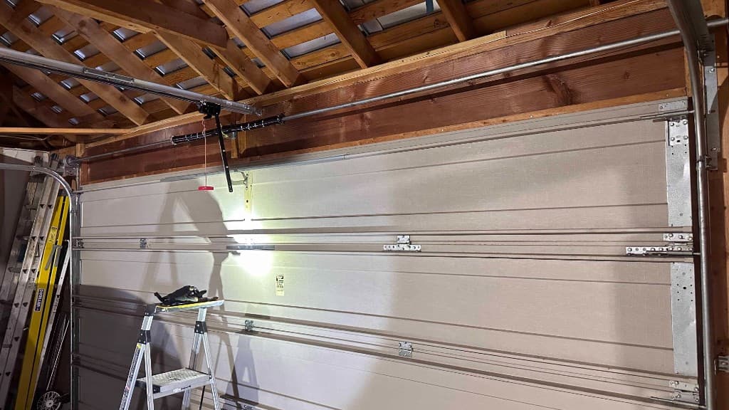 Garage Door System Conversion - after