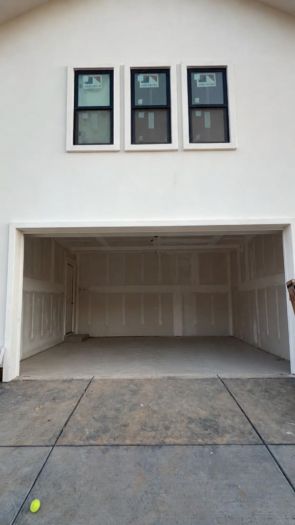 Custom Wayne Dalton Door & LiftMaster Opener - before