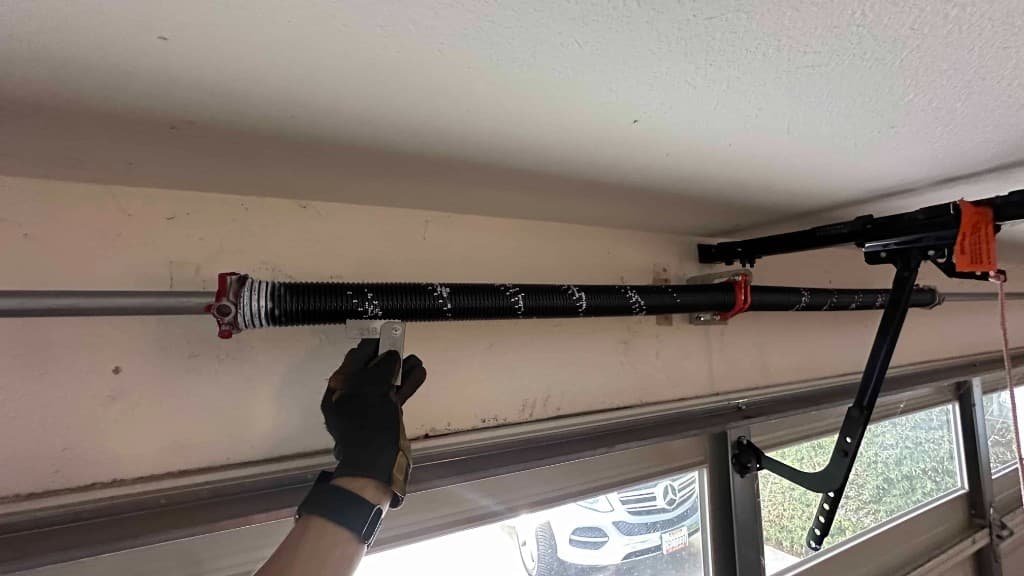 Torsion Spring Replacement - after