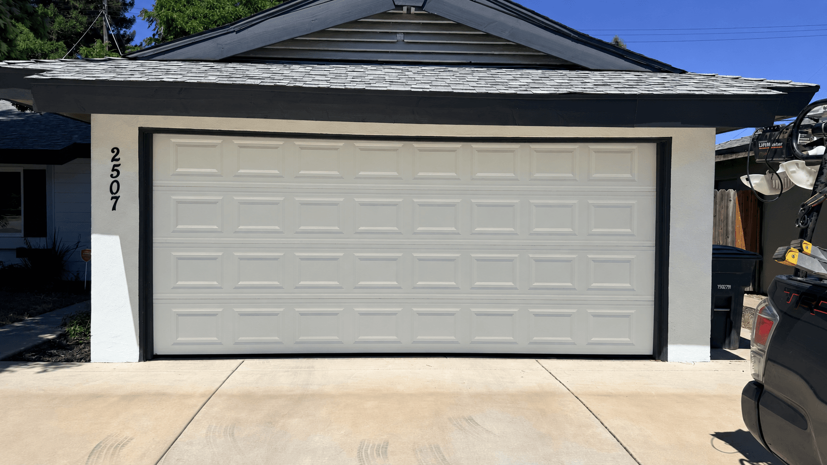 Emergency Garage Door Replacement - after