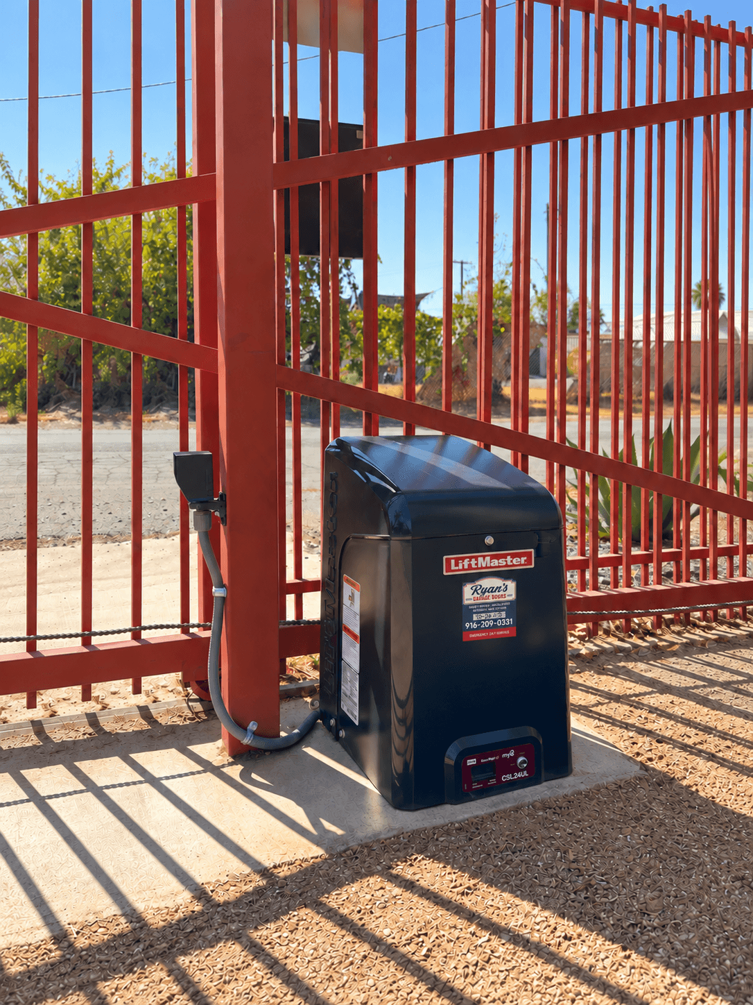 Gate opener installation — Carmichael, Sacramento, CA